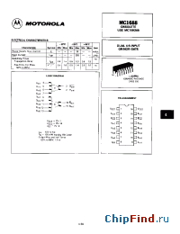 Datasheet MC12015D manufacturer Motorola